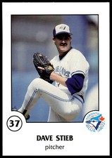 1988 Toronto Blue Jays Fire Safety Oversized Dave Stieb #NNO