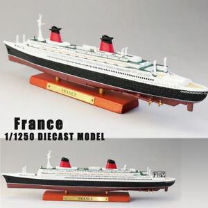 1/1250  France Cruise Ship Complete Model ATLAS Diecast Boat Toys Collectiable