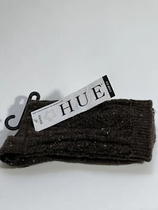 Hue one size Cable Boot Socks, Espresso socks - Picture 1 of 8