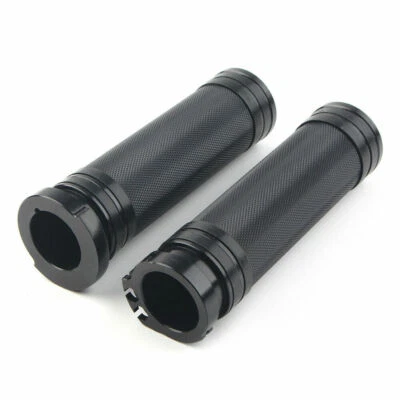 Empuñaduras de manillar de 1" para Harley Heritage Softail Electra Glide FLHT FLHTCU Foto 1 de 4