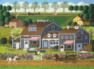 Charles WYSOCKI Prairie Wind Flowers 16 x12 Anniversary Edition Art Canvas - Picture 1 of 9