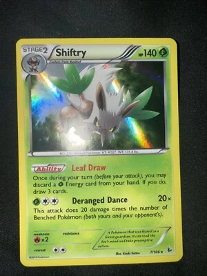 Shiftry Holo Rare #7 - PSA NM-MT 8 - 2014 Flashfire - Pokemon TCG - Image 1 of 2