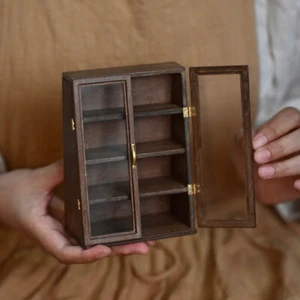 Doll House Miniatures 1:12 Scale Furniture Vintage Victoria Bookcase Unfinished - Picture 1 of 9