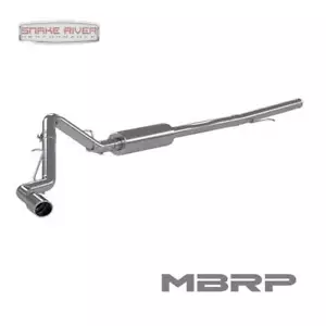 MBRP 3" EXHAUST FOR 2019-2025 CHEVY SILVERADO GMC SIERRA 1500 5.3L 4.3L S5087AL - Picture 1 of 4