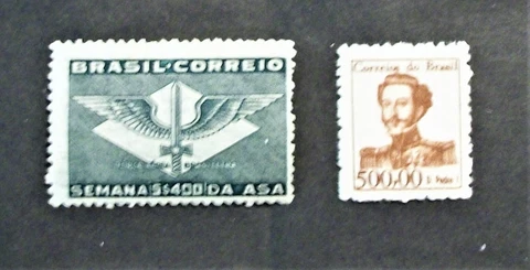 Brazil stamps Scott # 511 MLH and 992 MLH Cover