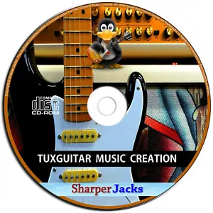 NEW & Fast Ship! TuxGuitar Multitrack Guitar Tablature Editor & Player Software - Picture 1 of 12