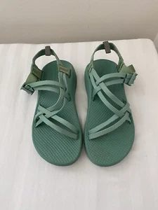 Chaco Strappy Crisscross Sandals Aqua Green Womens-Size US 5 ,EUR 36 - Picture 1 of 9