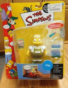 Playmates Toys Simpsons W. Of Springfield Uter Interactive Action Figure, MOC! - Picture 1 of 4