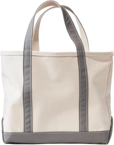 L.L.Bean Boat and Tote Bag Zipper Top Medium Size 16L  10color - Picture 1 of 26