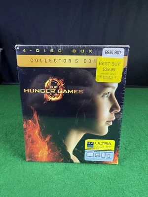 The Hunger Games Collector's Edition Blu-Ray/DVD 4 Disc SEALED NEW - Image 1 of 4
