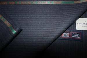 Holland & Sherry 100% FEINE MERINOWOLLE "HIGHLAND GLEN" ANZUGSTOFF = 4,05m. - Bild 1 von 12