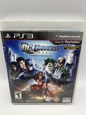DC Universe Online: The Next Legend is You ***PROBADO*** CIB Foto 1 de 4