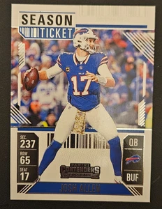 2024 Panini Contenders #11 Josh Allen! - Picture 1 of 2