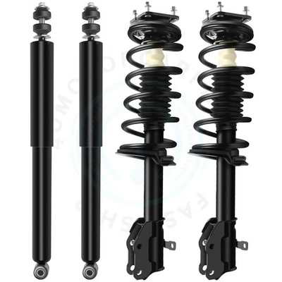 For 2007-2012 Mazda CX-7 4x Front Complete Struts Mounts Spring & Rear Shocks - Image 1 of 4