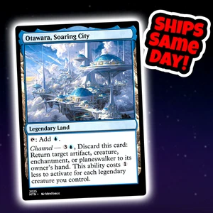 Otawara Soaring City - Carta Playtest Personalizzata Art Magic: The Gathering - Foto 1 di 4