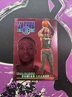 Damian Lillard [Pink] #24 2021 Panini Illusions Intriguing Players - Image 1 of 2