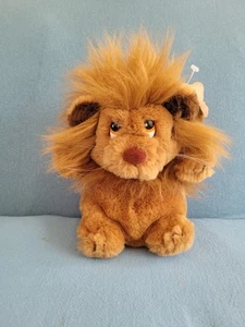 Vtg 1982 Ludicrous Lion Plush 7" Brown Stuffed Animal #28-0074 R. Dakin & Co. - Picture 1 of 8