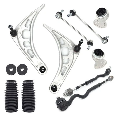 For BMW 325Ci 330Ci 2001-2006 Control Arm Ball Joint Bushing Tie Rod Boot Kit - Image 1 of 4