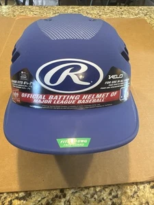 Casco de Bateo Rawlings VELO Béisbol Softbol Senior Se Ajusta a 6 7/8-7 5/8 Azul NUEVO - Imagen 1 de 11