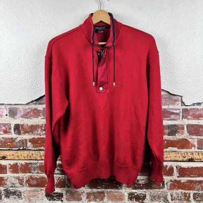 Paul & Shark Bretagne Sweater Mens Medium Wool Half Zip Yachting Pullover Italy - Image 1 of 4