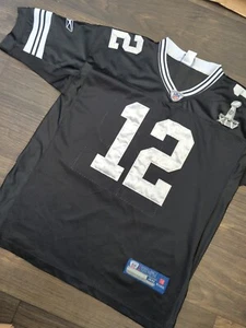 Green Bay Packers Super Bowl Jersey Aaron Rodgers Men’s 48 Reebok Stitched black - Picture 1 of 9