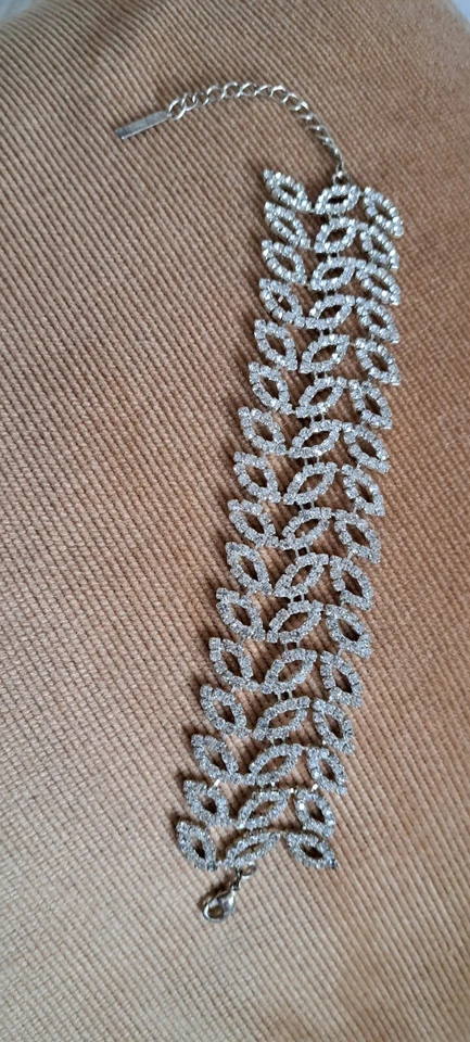 Senso di Donna,  Modeschmuck ein Florale Armband in Diamant 💎 Look - Bild 1 von 4