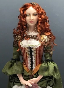 Vestido de muñeca miniatura visual 1:12 ~ Dana Burton ~ TUTORIAL/PATRÓN DE MARGO IMPRESIÓN EN U - Imagen 1 de 1