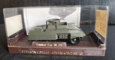 COCHE DE COMBATE SÓLIDO M 20 OVERLORD 89 EDICIÓN LIMITADA VINTAGE FRANCÉS FUNDIDO A PRESIÓN 1:50 NUEVO EN CAJA Foto 1 de 4