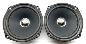 Pair 6" Home Audio WOOFER Speaker Cabinet Enclosure Stereo System Replacement - Picture 1 of 3