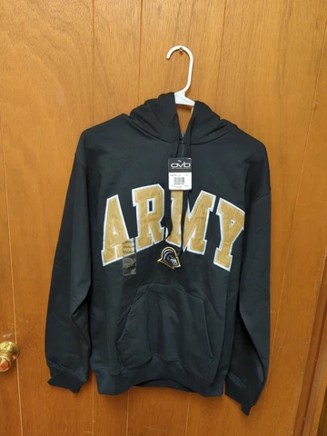 Old Varsity Brand Army Black Knights Men's Hoodie Sweatshirt Medium NWT New Cover
