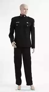 Stargate Universel SGU Black Uniform Cosplay Costume Set Carnival Party NEW - Picture 1 of 10