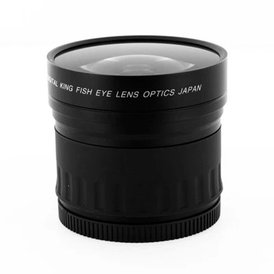 Fish eye Fisheye 0.18x Wide Lens for Canon EF-S 18-55mm f/3.5-5.6 IS, US seller! - Image 1 of 3