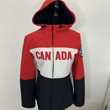 HBC Olympic Woman M Team Canada 2014 Podium Softshell Jacket Sochi Red