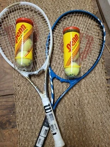 Paquete de raqueta de tenis Wilson con Venus Serena y Energy XL incluye pelotas NUEVO - Imagen 1 de 5