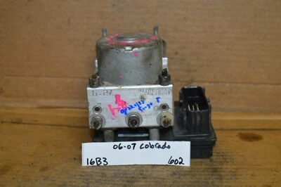 06-07 Chevrolet Colorado ABS Pump Control OEM 15281790 Module 602-16B3 - Image 1 of 4