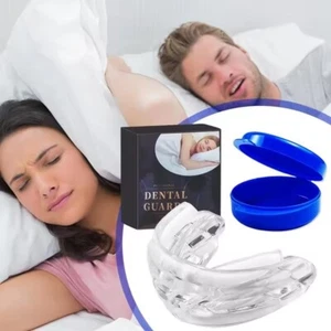 Anti Snore Mouthpiece Sleep Aids Mouth Guards Stop Snoring Adjustable Bruxisms - Picture 1 of 15