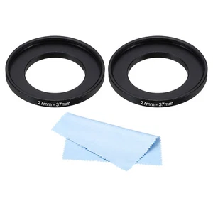 27mm-37mm Step Up Ring Camera Lens Filter Adapter Ring Filter with Cloth - Picture 1 of 6