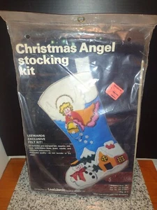 LeeWards Christmas Angel Stocking Kit Vintage. #15-43768. 16". New & Sealed. - Picture 1 of 2