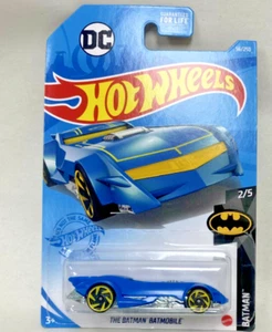 Batimóvil Hot Wheels The Batman azul nuevo - Imagen 1 de 2
