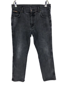WRANGLER Men Texas Stretch Straight Regular Jeans Size W34 L30 - Picture 1 of 9