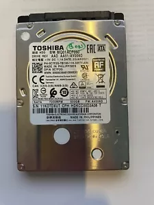 Disque dur 500 Go , sata , 2.5 pouces , 6 gbits, slim, Toshiba MQ01ACF050 - Bild 1 von 1