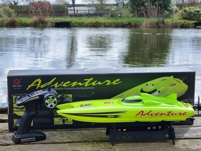 RC Jetboot Atlantikyacht Angeln Köder Boot Spielzeug Heng lang 2,4G Titanic Schiff UK - Bild 1 von 4