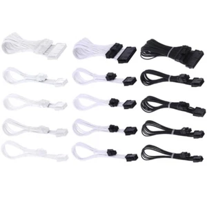 Motherboard Cable with Combs 6 Pin 8Pin PCI-e 8Pin ATX CPU Extension Cable - Picture 1 of 9