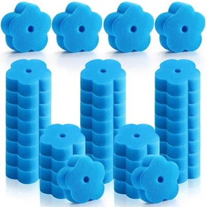 40 Pcs Flower Shape Oil Absorbing Scum Sponge for Swimming Pool Hot Tub Spa - Picture 1 of 7