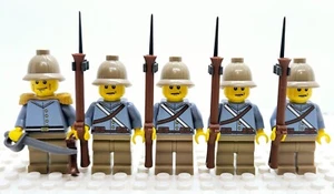 British Colonial Grenadier Guard Infantry Soldiers made w/ real LEGO® Minifigure - Picture 1 of 7