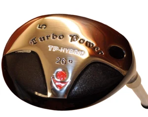 #5 HYBRID 26° OVERSIZED GOLF CLUB WOOD NEW DRIVING UTILITY RESCUE DRIVING IRON - Picture 1 of 1
