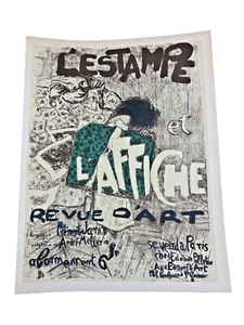 Pierre Bonnard Lithograph "L'estampe et L'affiche" - FREE SHIPPING! - Picture 1 of 11