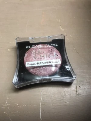 KLEANCOLOR American Chick Baked Blush 04 Lush Petal Discontinued Rare - Image 1 of 4