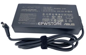 200W AC Adapter Charger For Asus ZenBook Pro 16X UX7602ZM UX7602Z Power Supply - Photo 1/7