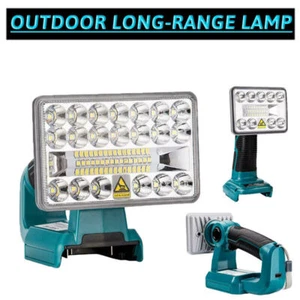 Cordless LED Spotlight Flashlight Work Light For Makita 18V Li-ion BL1430 BL1830 - Picture 1 of 12